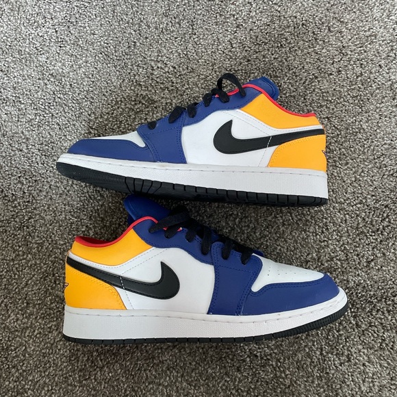 Air Jordan Low GS 'Royal Yellow'